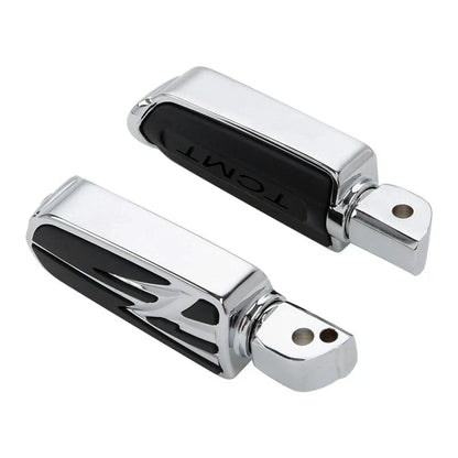 Chrome Passenger Pegs for Harley Softail Heritage Classic (2018-2025)