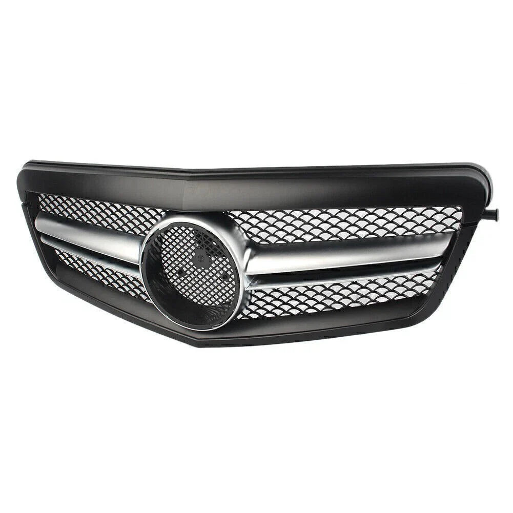 Front Bumper Upper Mesh Grille for Mercedes Benz E-Class W212 (2010-2013)