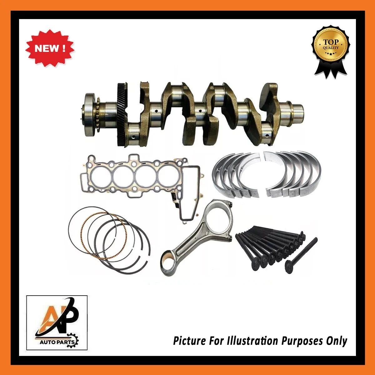 Crankshaft with Gear Replacement for Range Rover 2.0 D L405 (2013–2018)