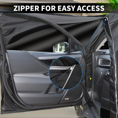 Waterproof Car Cover with Driver Door Zipper for Hyundai Tucson (2016-2023)