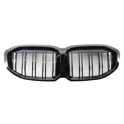 Bumper Bar Kidney Grille Gloss Black for BMW 1 Series F40 (2019-2021)
