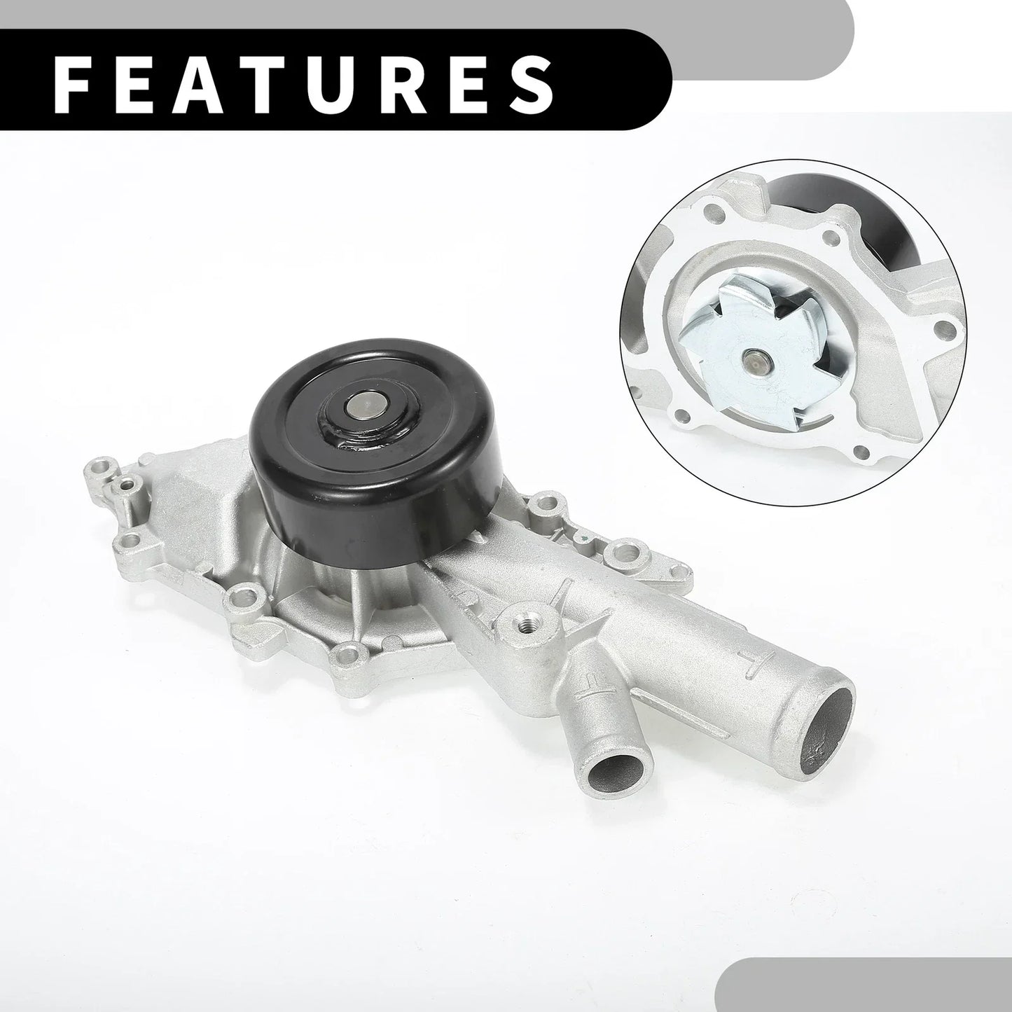 Water Pump with Gasket for Mercedes-Benz C-Class (2007-2008)