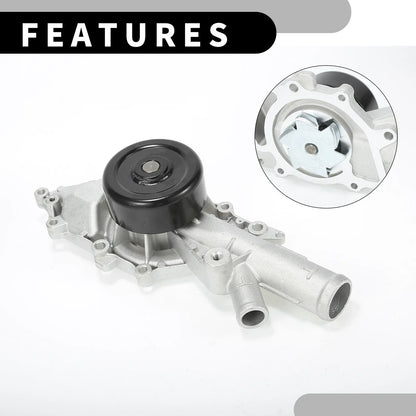 Water Pump with Gasket for Mercedes-Benz C-Class (2007-2008)