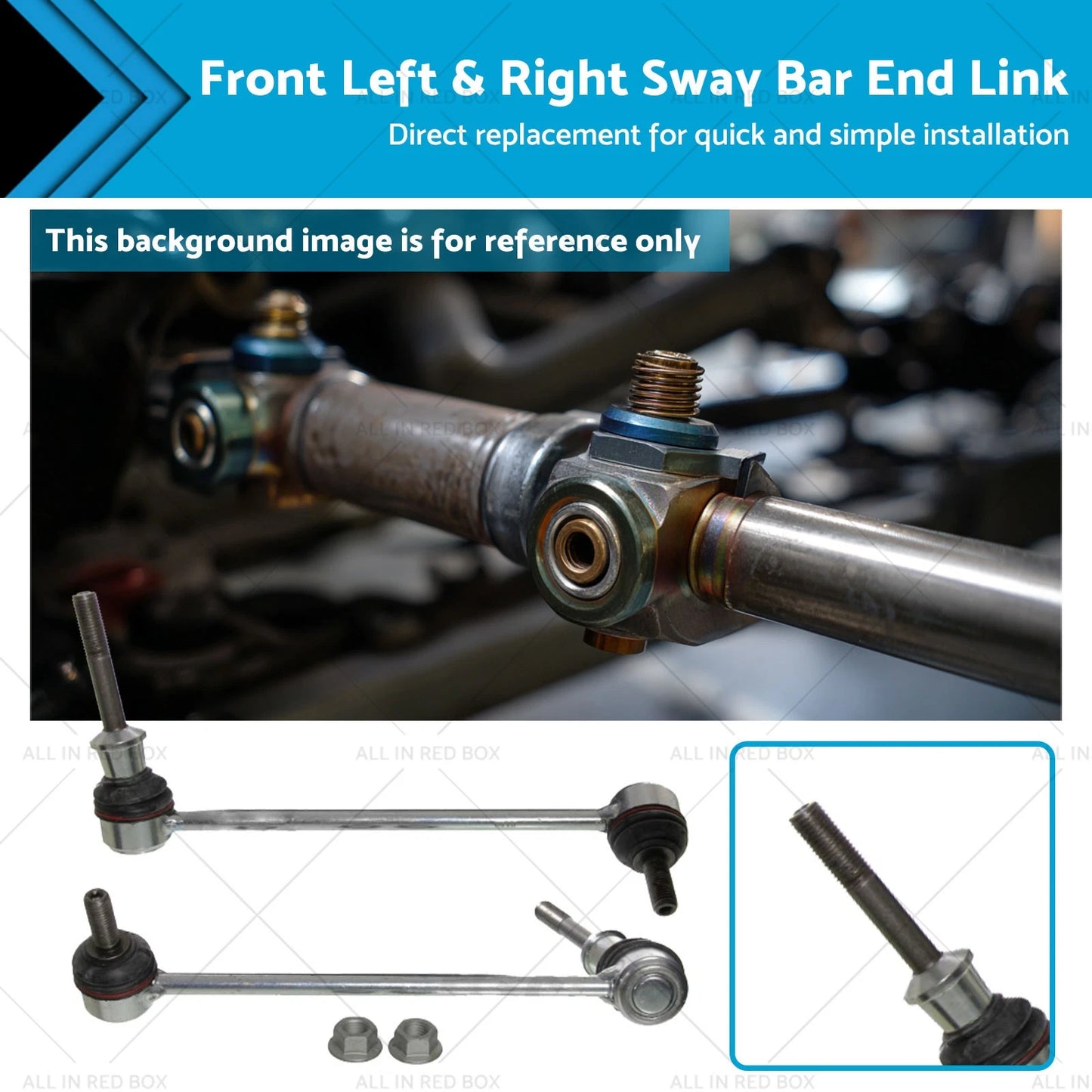 Front Sway Bar End Links for BMW E70 E71 E72 F16 F86 X5 X6 (2007-2019)
