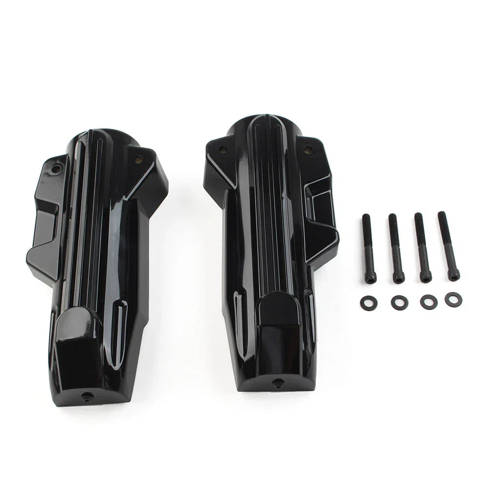Fork Slider Accents & Lower Fork Covers for Harley Electra Street (2014-2023)