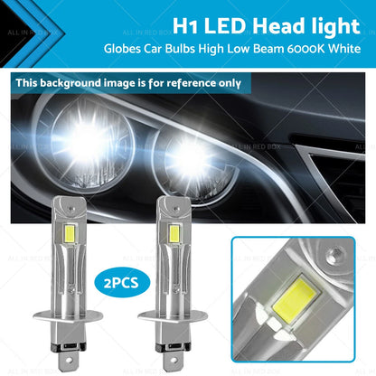 H1 LED Headlight Bulbs 220W 30000LM High Low Beam 6000K for Car