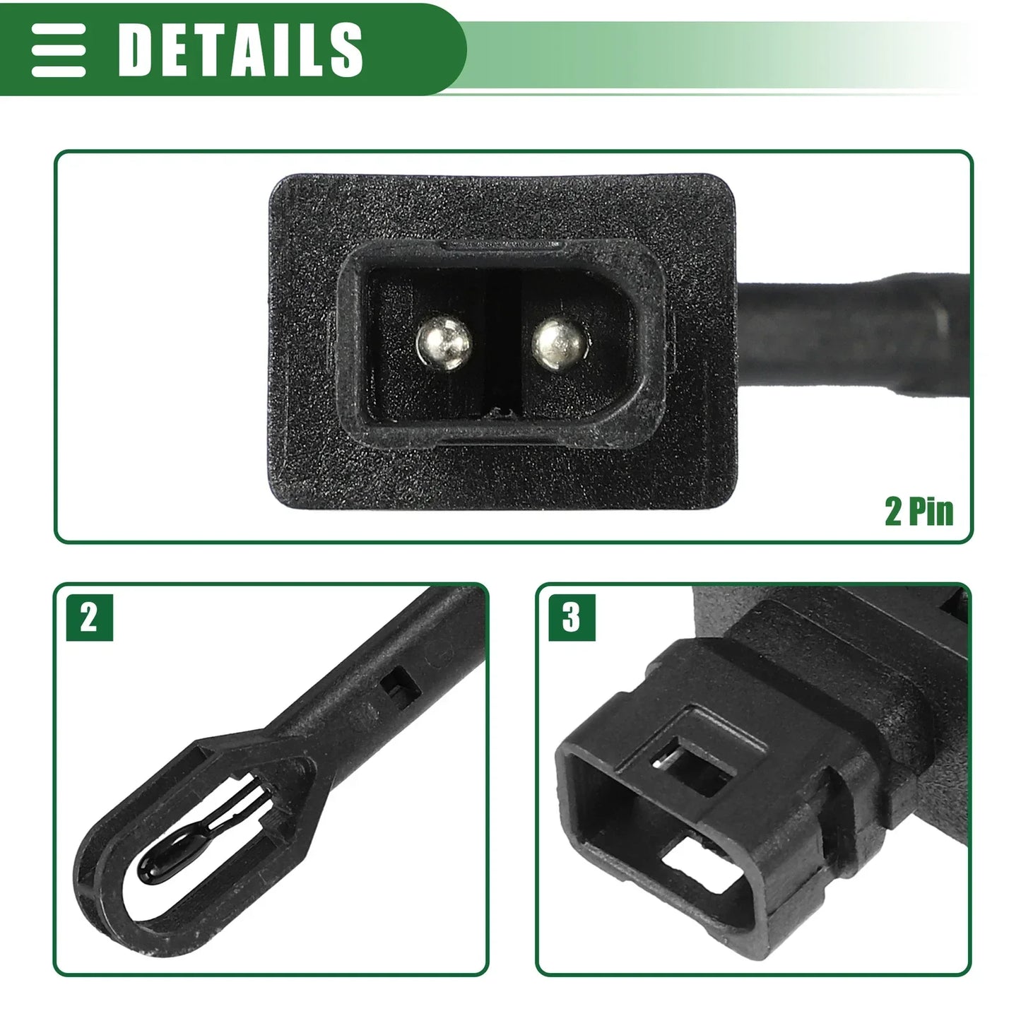 Car Air Intake Charge Temperature Sensor for Mercedes-Benz S500 (2000-2006)