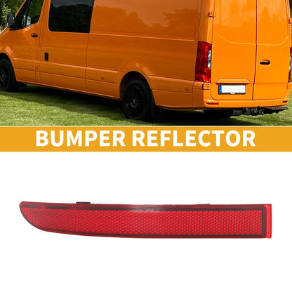 Rear Left Bumper Reflector for Mercedes Sprinter 1500 (2019-2022) Red