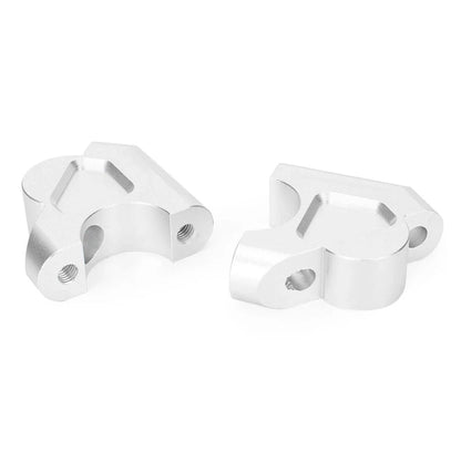 Silver Handlebar Risers for BMW R1200GS Adventure (2013-2017)