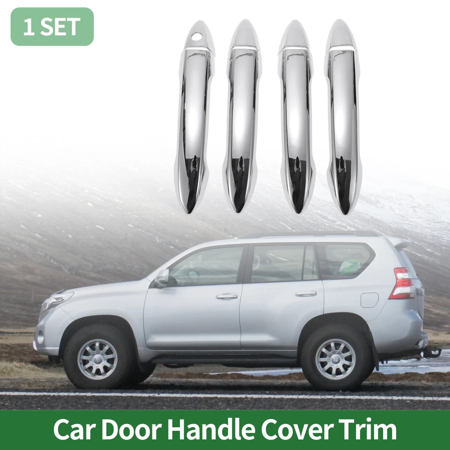 Car Door Handle Cover Trim for Honda Accord (2018-2023) Silver Tone
