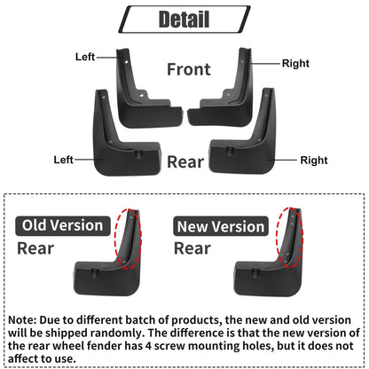 Fender Protection Set for Hyundai Tucson (2022-2023)