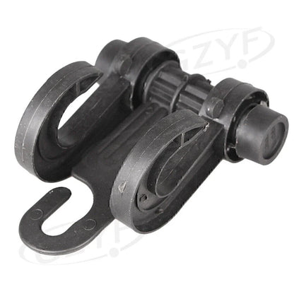 Black Plastic Car Seat Hook for Shopping Bags & Coats