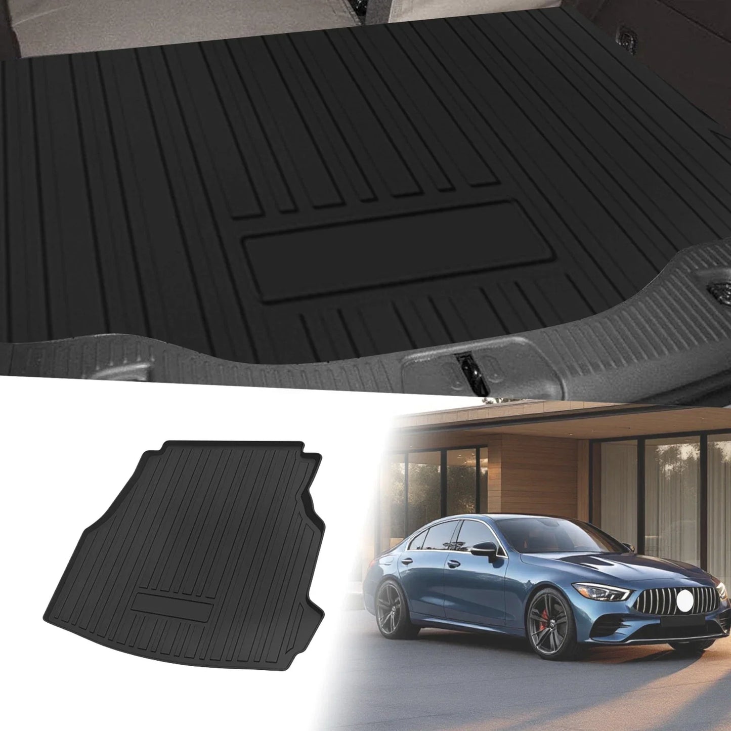 Cargo Liner Rear Trunk Mat for Mercedes Benz C Class W206 (2022-2024) 1 x Pc