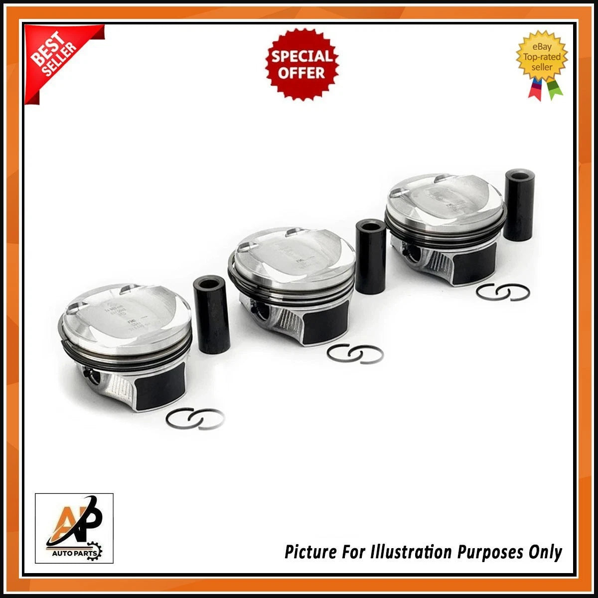 Engine Piston Replacement for Peugeot 208 5008 Grandland X (2019–2024)