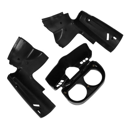 Vivid Black Instrument Housing for Harley Road Glide (2015-2024)