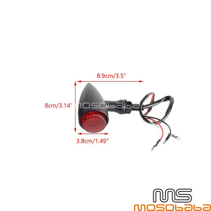 LED Amber Turn Signal Light for Harley Suzuki Universal