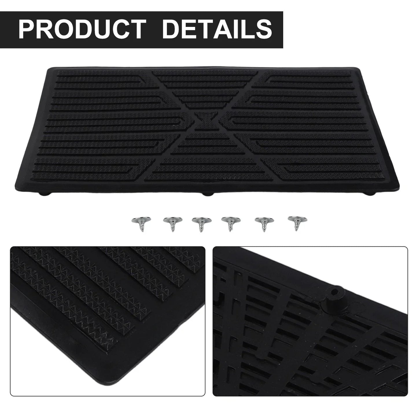 Pedal / Foot Carpet Pad / Heel Mat Patch Cover Anti slip for All Cars