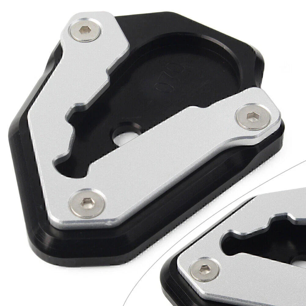 CNC Black Side Stand Enlarger Pad for Ducati 848 1098 1198 (2008-2015)