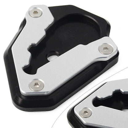 CNC Black Side Stand Enlarger Pad for Ducati 848 1098 1198 (2008-2015)