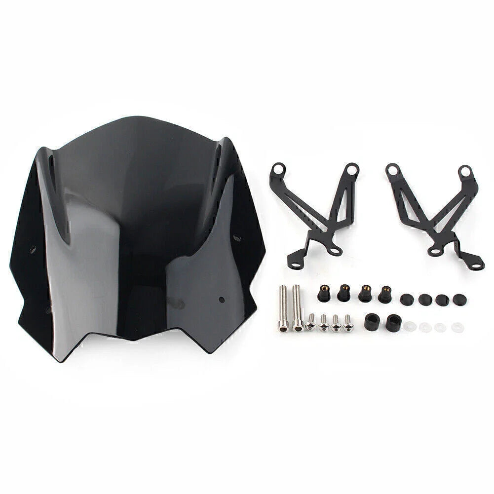 ABS Black Windshield for BMW G310R (2016-2021)