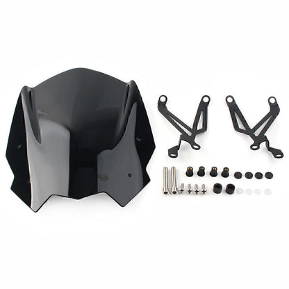 ABS Black Windshield for BMW G310R (2016-2021)