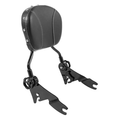 Passenger Backrest Sissy Bar for Harley Street Glide (2009-2024) Black