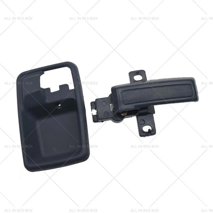 Black Right Hand Inner Door Handle w/ Case for Holden Rodeo KB TF (1981-2003)