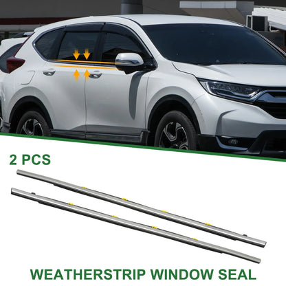 2 x Rear Weatherstrip Window Seal for Honda CR-V (2017-2023)