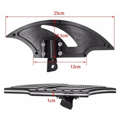 Motorcycle Floorboards Driver Passenger Foot Pegs for Harley Touring (2009-2023)
