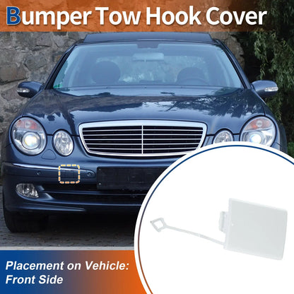 Front Car Bumper Tow Hook Cover for Mercedes-Benz E-Class (2003-2009)