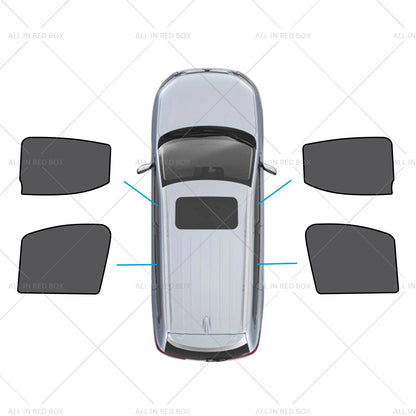 Magnetic Sun Blind Mesh for LDV T60 Ute (2017-2024) UVA & UVB Protection