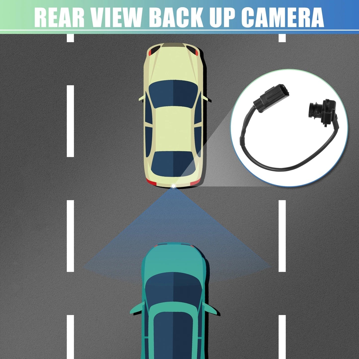 Rear View Backup Camera for Jeep Grand Cherokee (2011-2013)