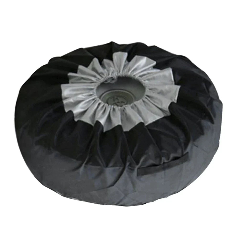 2 x Universal Car Tyre Spare Wheel Covers 65cm x 37cm for All Models