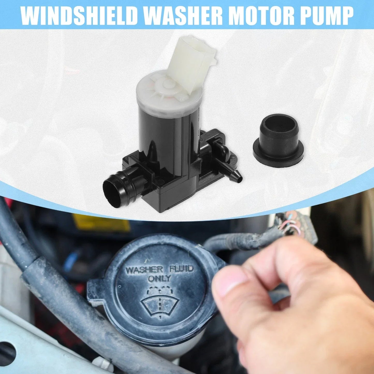 Windshield Washer Motor Pump for Honda Clarity 2017-2021