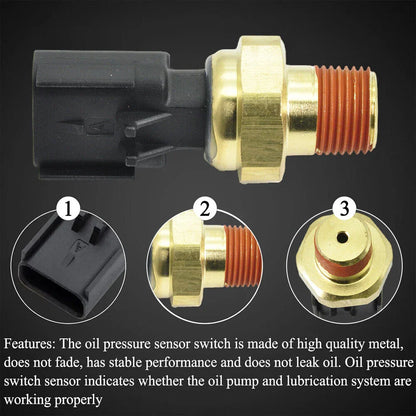 Oil Pressure Switch Sensor for Chrysler 200, Dodge Dart, Jeep Cherokee (2011-2017)