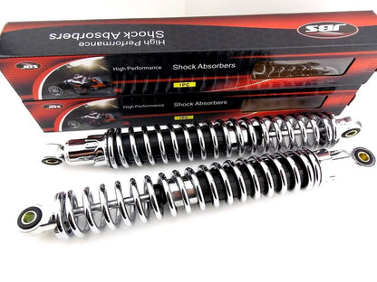 400mm Chrome Rear Shock Absorbers for Honda XL185