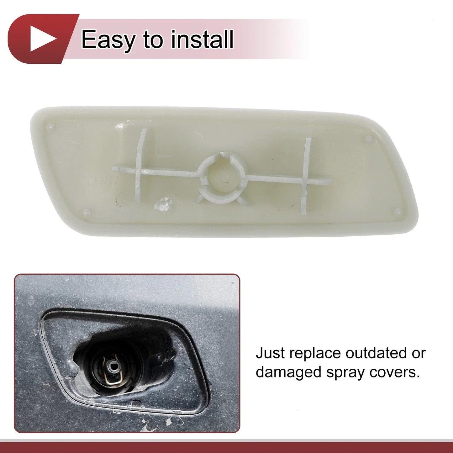 Front Left Washer Nozzle Cover for Lexus RX270 RX350 RX450H (2010-2015)