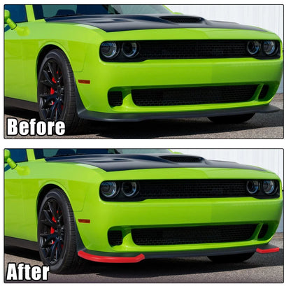 Car Front Bumper Lip Splitter Protector for Dodge Challenger Hellcat (2015-2021)