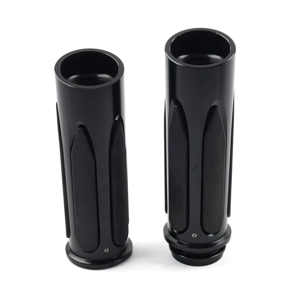 1" Hand Grips Electronic Throttle for Harley Softail Road Street Electra Glide