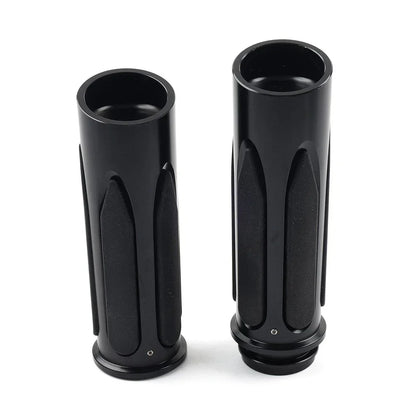 1" Hand Grips Electronic Throttle for Harley Softail Road Street Electra Glide