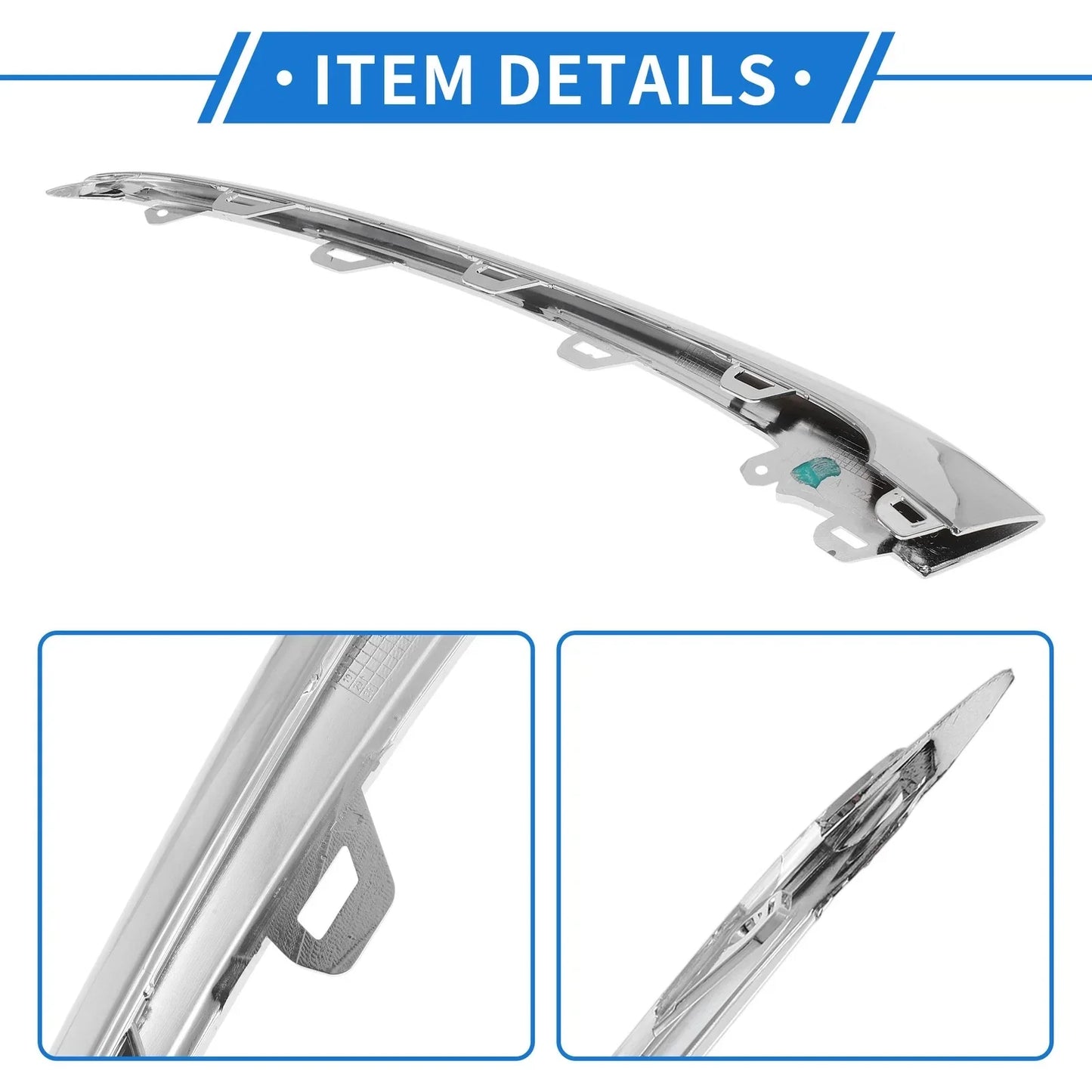 Bumper Grille Trim Garnish for Mercedes-Benz W222/S 4Matic (2018-2020)