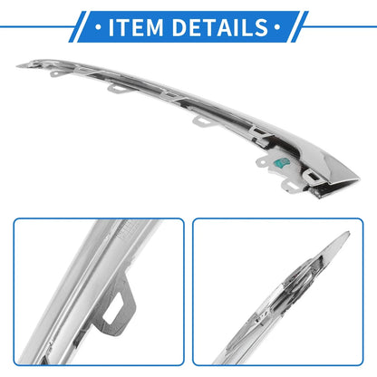 Bumper Grille Trim Garnish for Mercedes-Benz W222/S 4Matic (2018-2020)