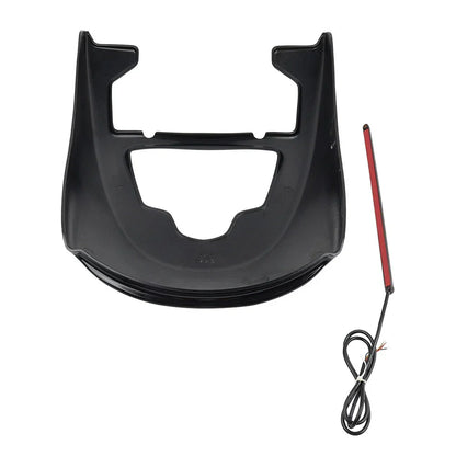 Vivid Black Rear Mudguard w/Smoke Light for Harley VRSCDX V-Rod (2002-2017)