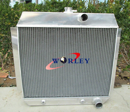 3 Core Aluminum Radiator for Chevy V8 (1951-1954)