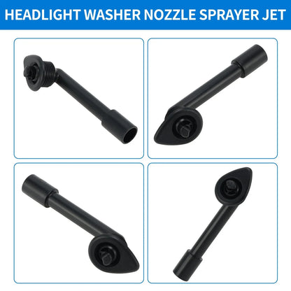 Left Right Side Headlight Washer Nozzles for Porsche 911 (1978-1986)