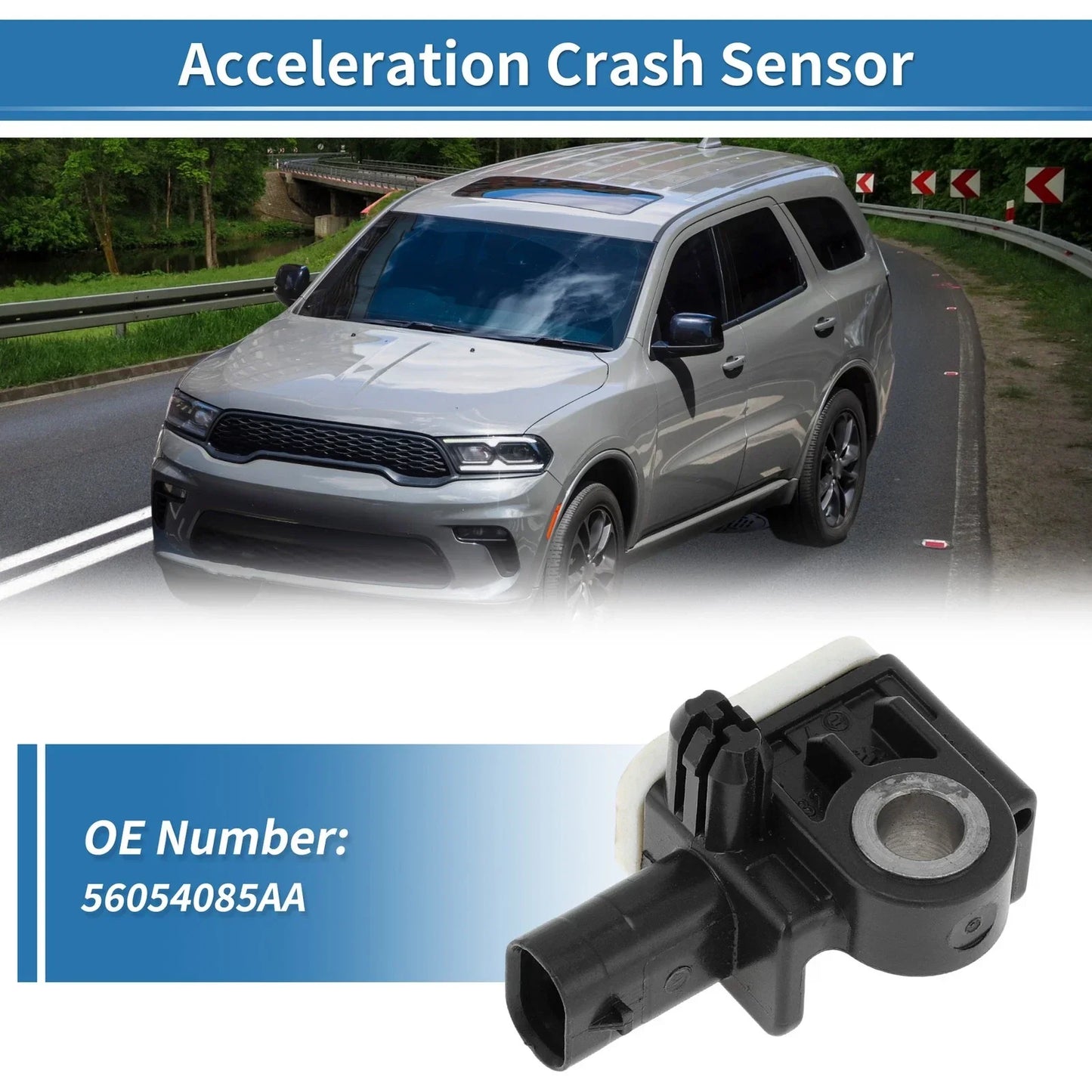 Acceleration Crash Sensor for Ram 2500 3500 6.4L 6.7L Diesel (2014-2024)