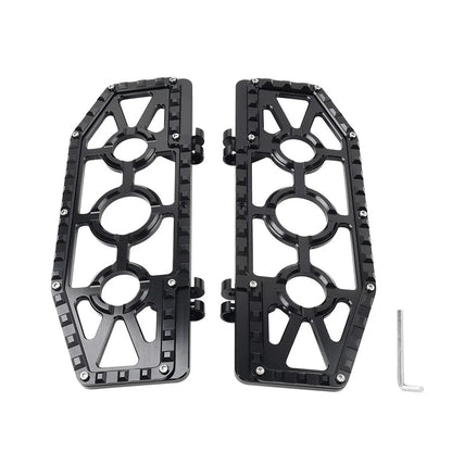 Rider Driver Floorboards Foot Pegs for Harley FL Softail (1986-2017)