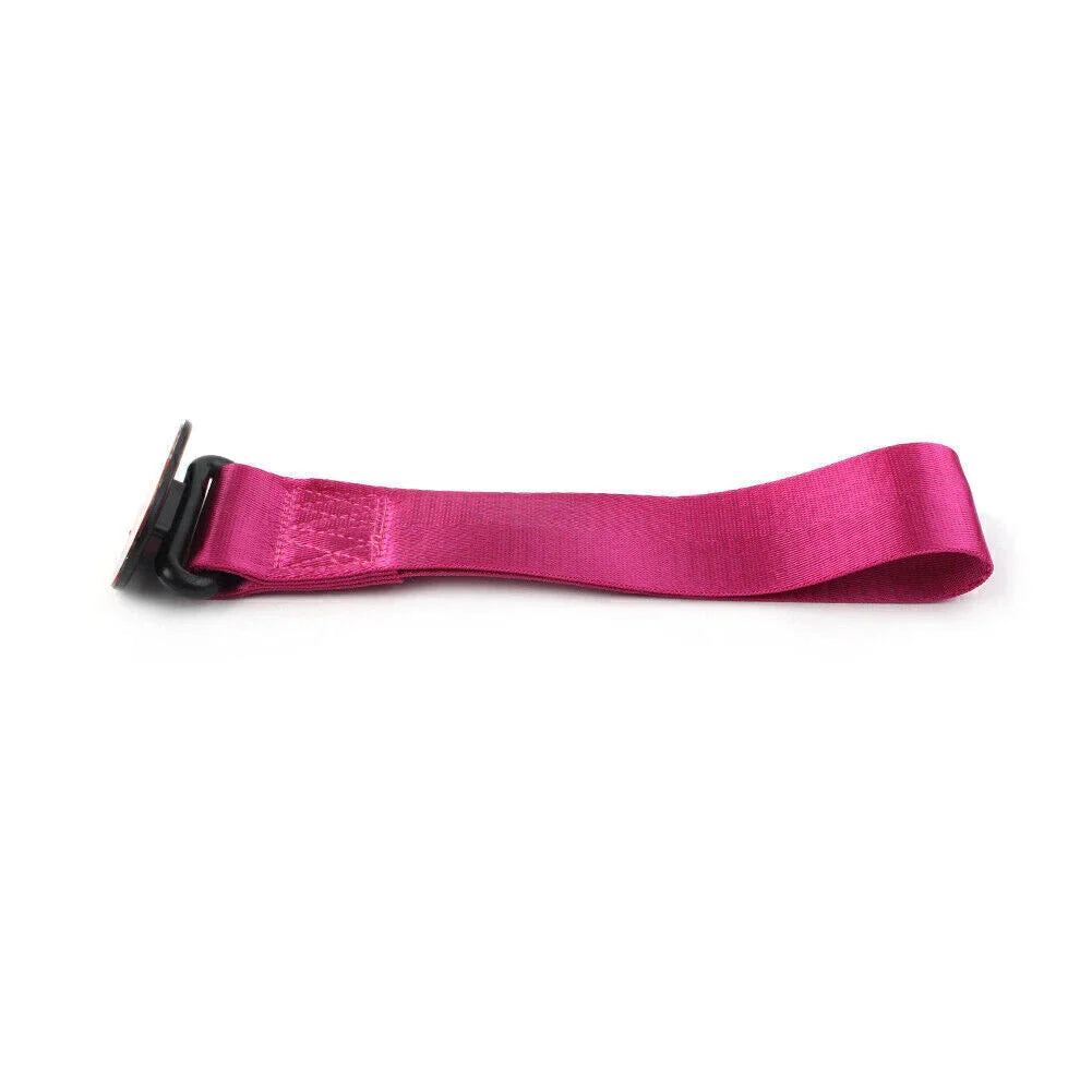Tow Strap Belt Rope for Universal Car Rear/Front Bumper - Purple