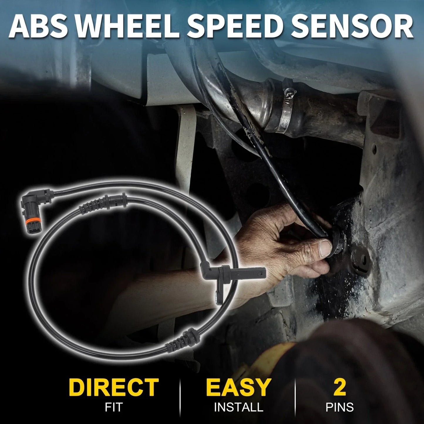 Front Left ABS Wheel Speed Sensor for Mercedes-Benz E400 (2017-2019)