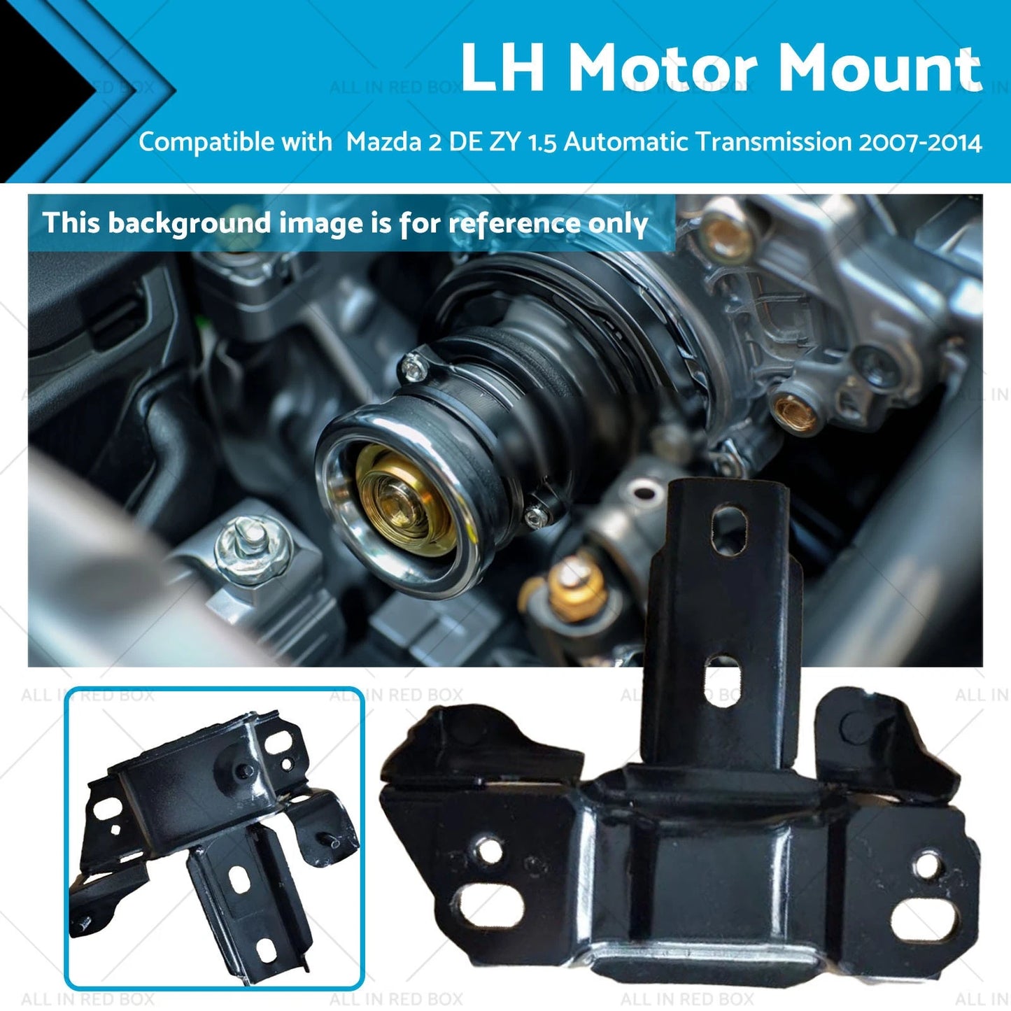 Engine Mount Left for Mazda 2 1.5 Auto (2007-2014)